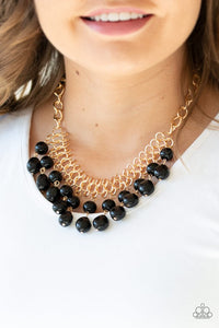 Paparazzi 5th Avenue Fleek Black Necklace