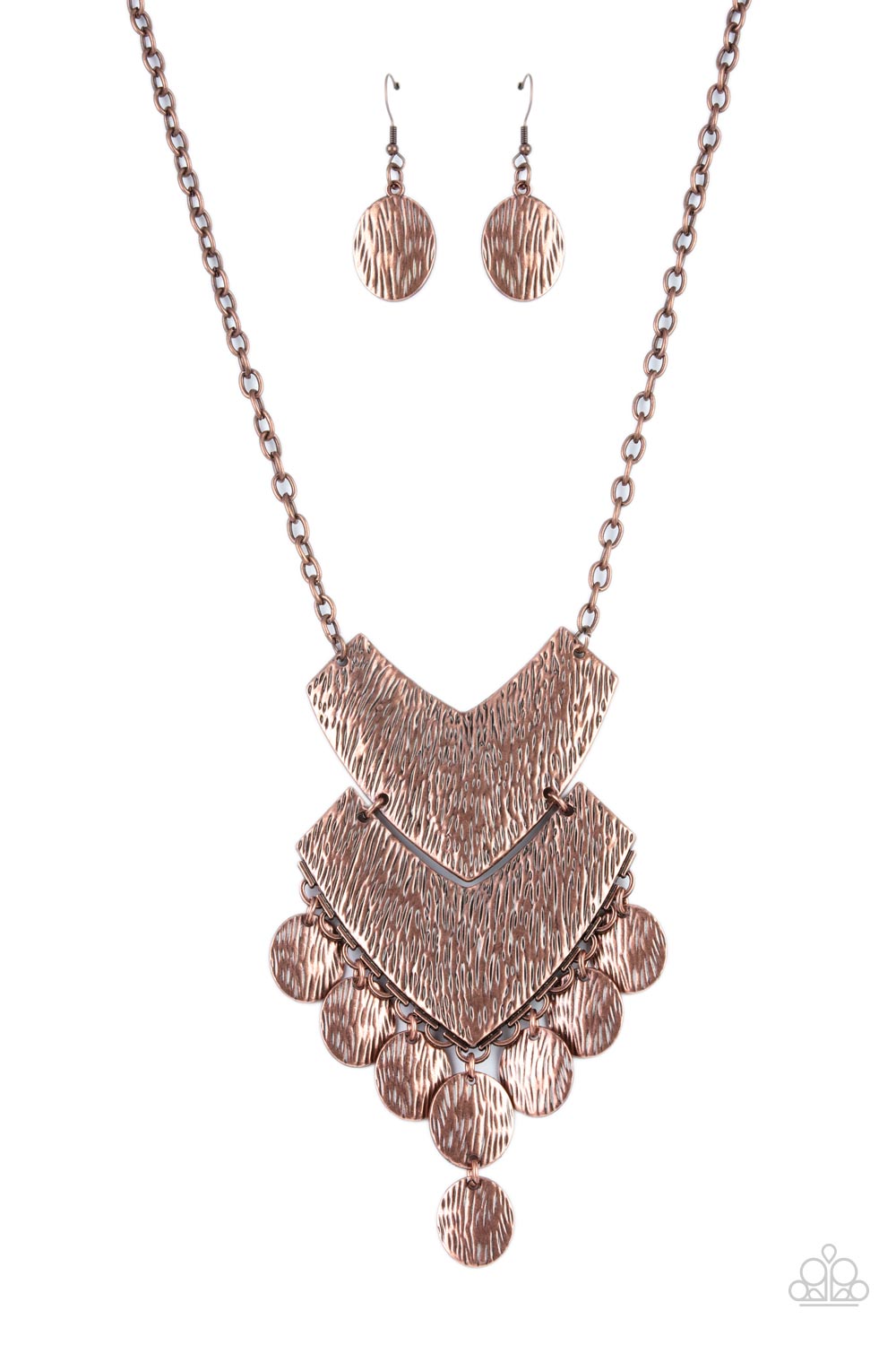 Paparazzi Keys to the ANIMAL Kingdom - Copper Necklace