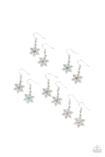 Starlet Shimmer $10 Set of Snowflake Earrings