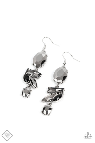 Paparazzi Modern Makeover - Silver Earrings
