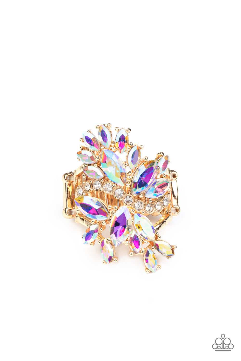 Paparazzi Flauntable Flare Gold Ring
