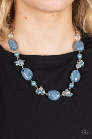 Paparazzi The Top TENACIOUS - Blue Necklace