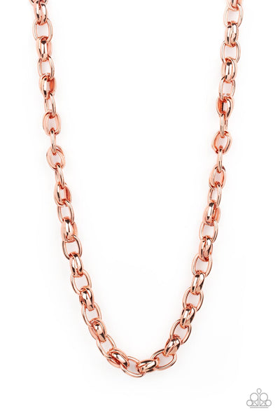 Paparazzi Rookie of the Year Copper Necklace
