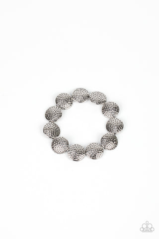 Paparazzi Ancient Animal - Silver Bracelet