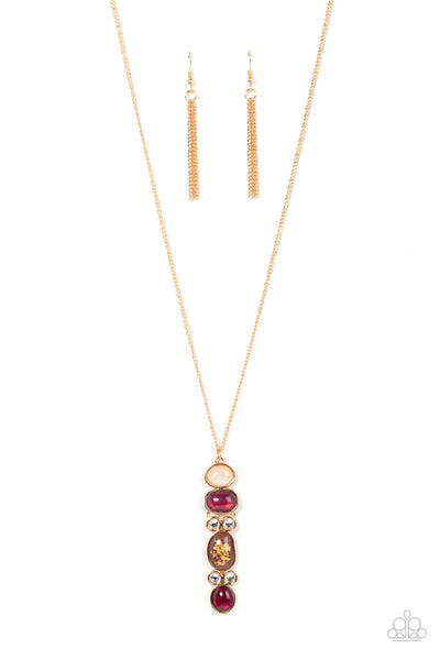 Paparazzi Totem Treasure - Purple Necklace
