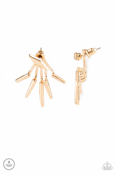 Paparazzi Extra Electric Gold Earrings