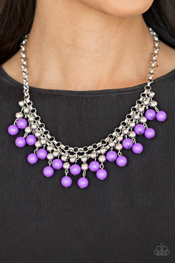 Party Crasher - purple - Paparazzi necklace – JewelryBlingThing