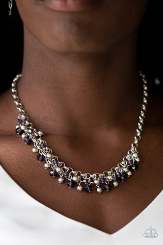 Paparazzi Trust Fund Baby - Purple Necklace