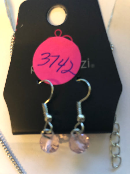 Paparazzi Pink $10 Set - Socialite of the Season Necklace and Dreamy Demure Bracelet