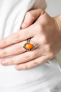 Paparazzi The Bold and The BEAD-iful - Orange Ring