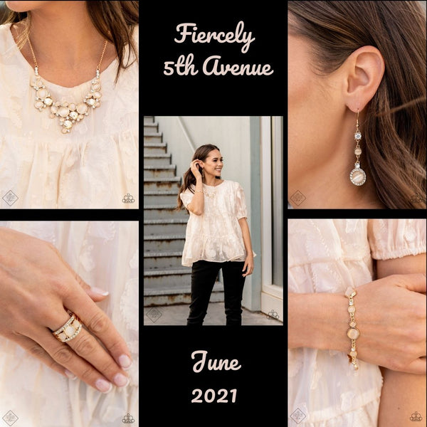 Fiercely 5th Avenue June 2021 Fashion Fix Gold $20 Set