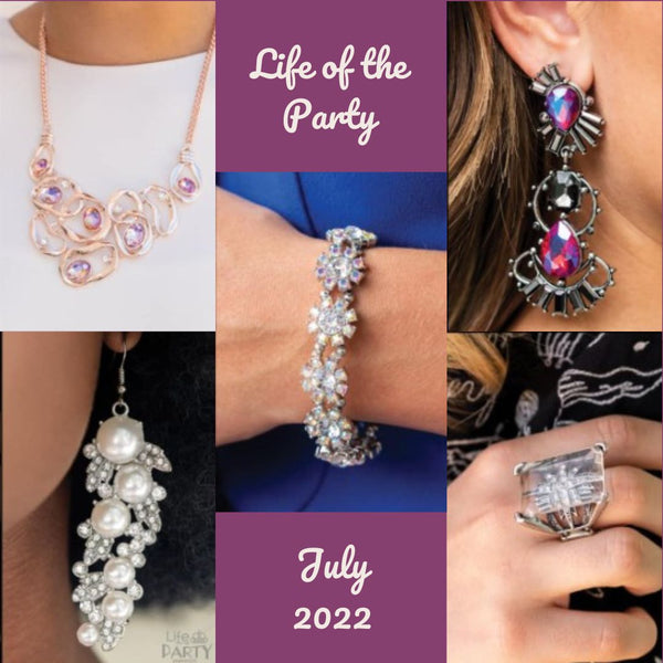 July 2022 Life of the Party Complete 5 Piece Set