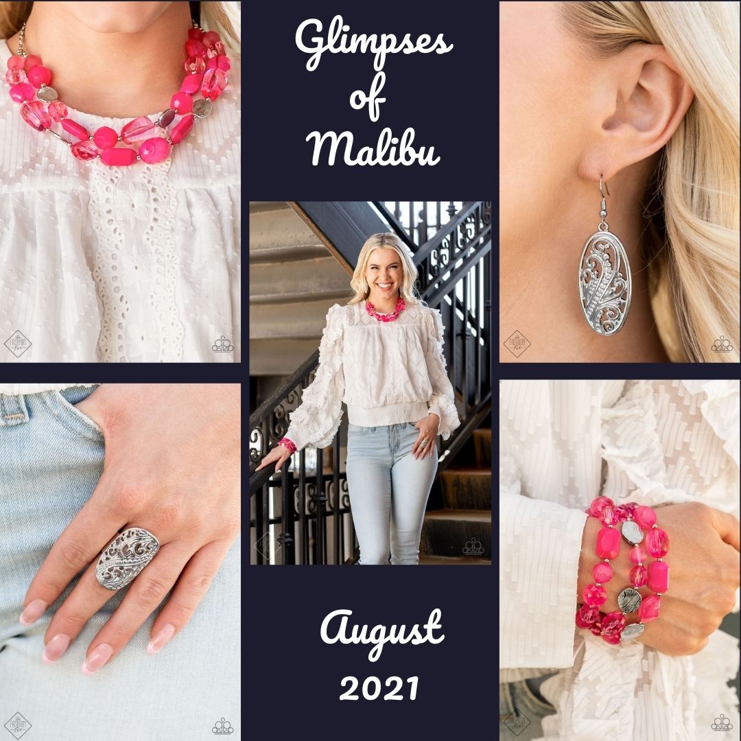 Glimpses of Malibu August 2021 Fashion Fix Pink $20 Set