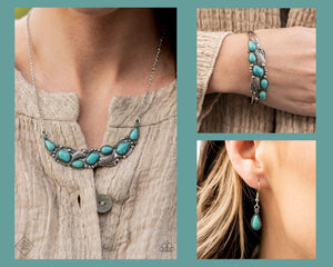 Turquoise $10 Set - Cottage Garden Necklace and Cottage Living Bracelet