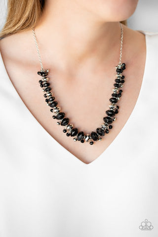 Paparazzi BRAGs to Riches Black Necklace