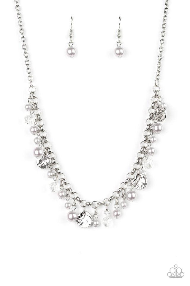 Paparazzi Coastal Cache Silver Necklace