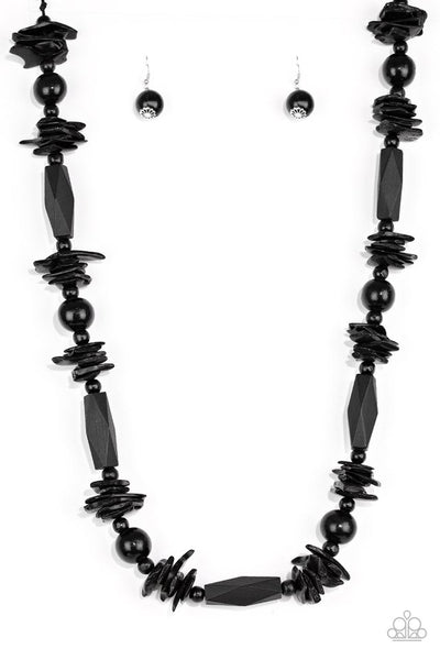Paparazzi Cozumel Coast Black Necklace