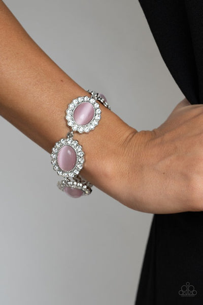 Paparazzi Demurely Diva Pink Bracelet
