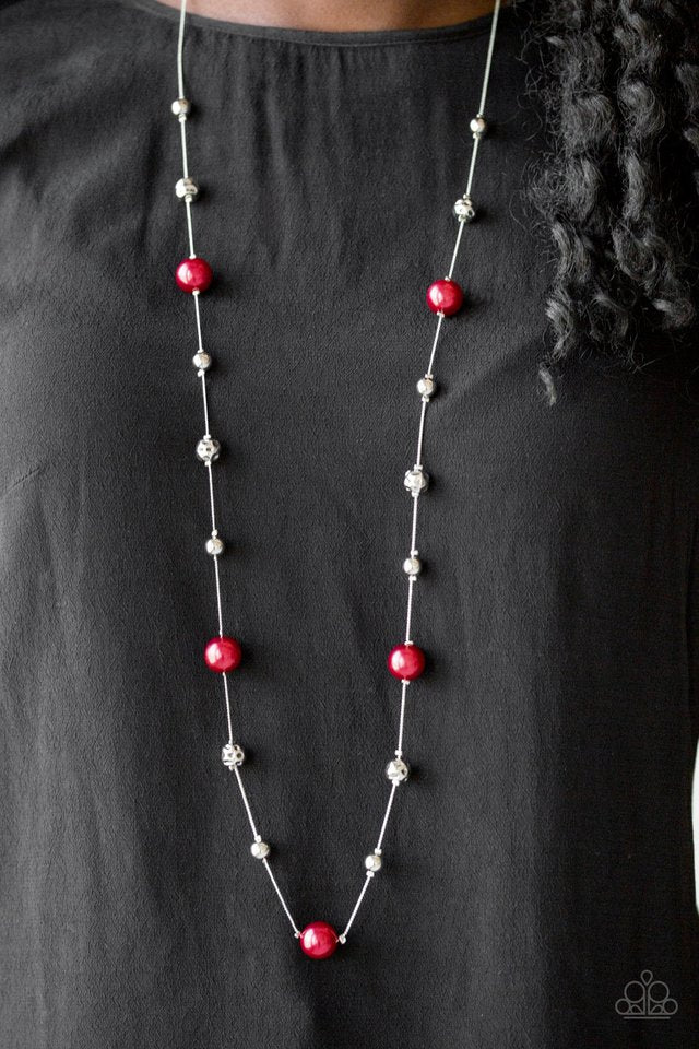 Paparazzi Eloquently Eloquent Red Necklace