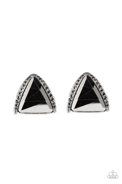 Paparazzi Exalted Elegance Silver Earrings