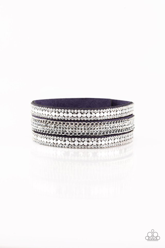 Paparazzi Fashion Fanatic Blue Bracelet