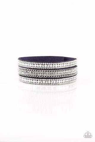 Paparazzi Fashion Fanatic Blue Bracelet