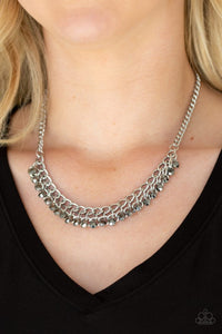 Paparazzi Glow and Grind Silver Necklace
