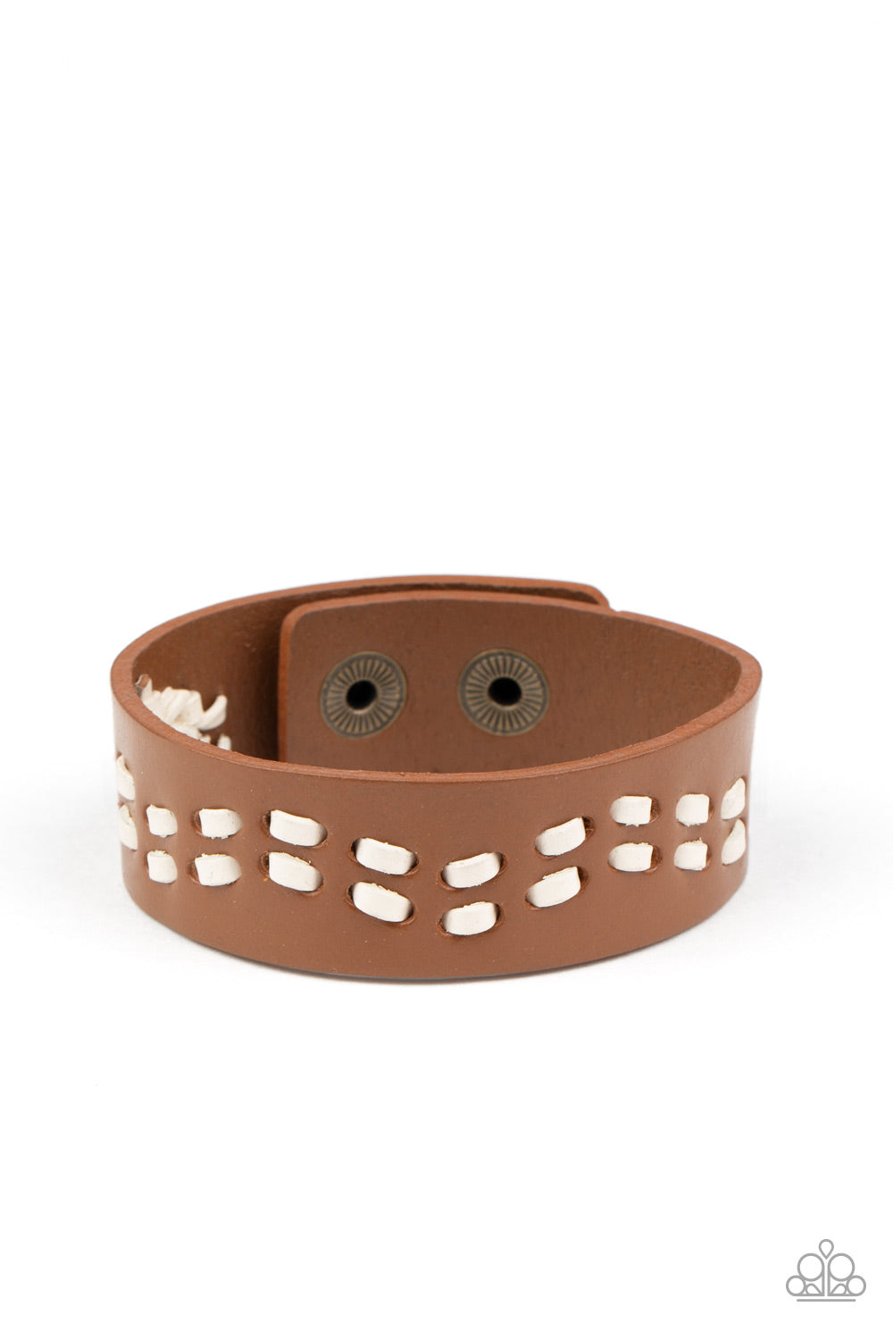 Paparazzi Leather is My Favorite Color Brown Bracelet
