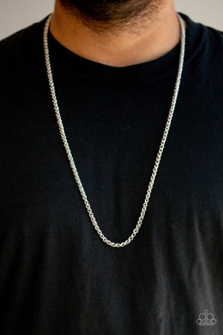 Paparazzi Jump Street Silver Necklace