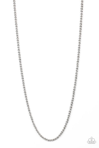 Paparazzi Jump Street Silver Necklace