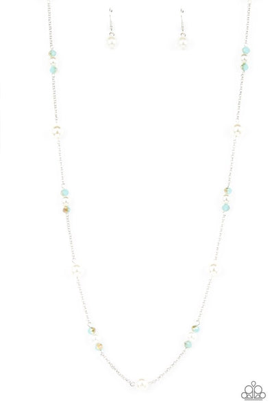 Paparazzi Keep Your Eye on the BALLROOM Blue Necklace