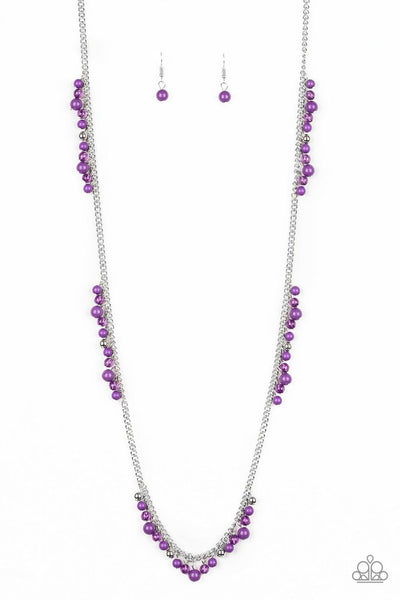 Paparazzi Miami Mojito Purple Necklace