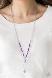 Paparazzi Mild Wild Purple Necklace