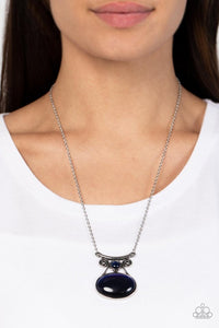 Paparazzi One DAYDREAM At A Time Blue Necklace