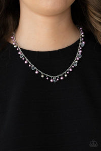 Paparazzi Pearl Essence Purple Necklace
