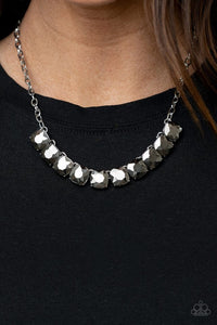 Paparazzi Radiance Squared Silver Necklace