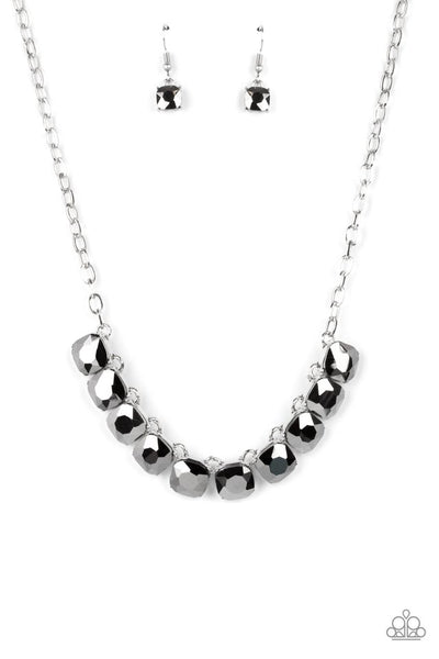 Paparazzi Radiance Squared Silver Necklace
