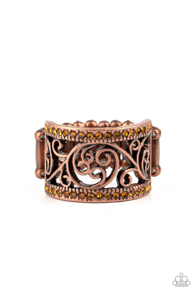 Paparazzi Regal Reflections Copper Ring