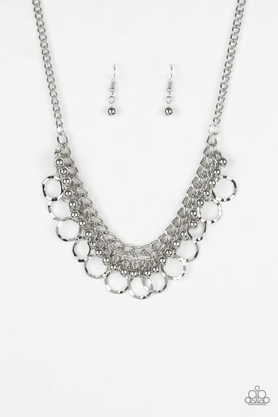 Paparazzi Ring Leader Radiance Silver Necklace