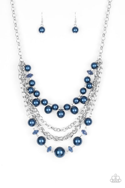 Paparazzi Rockin Rockette Blue Necklace