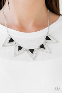 Paparazzi The Pack Leader Black Necklace