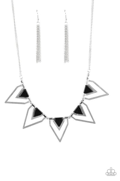 Paparazzi The Pack Leader Black Necklace