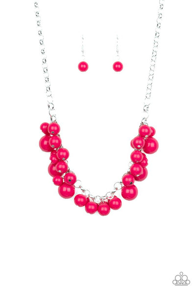 Paparazzi Walk This BROADWAY Pink Necklace